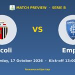 Ascoli vs Empoli prediction – Serie B
